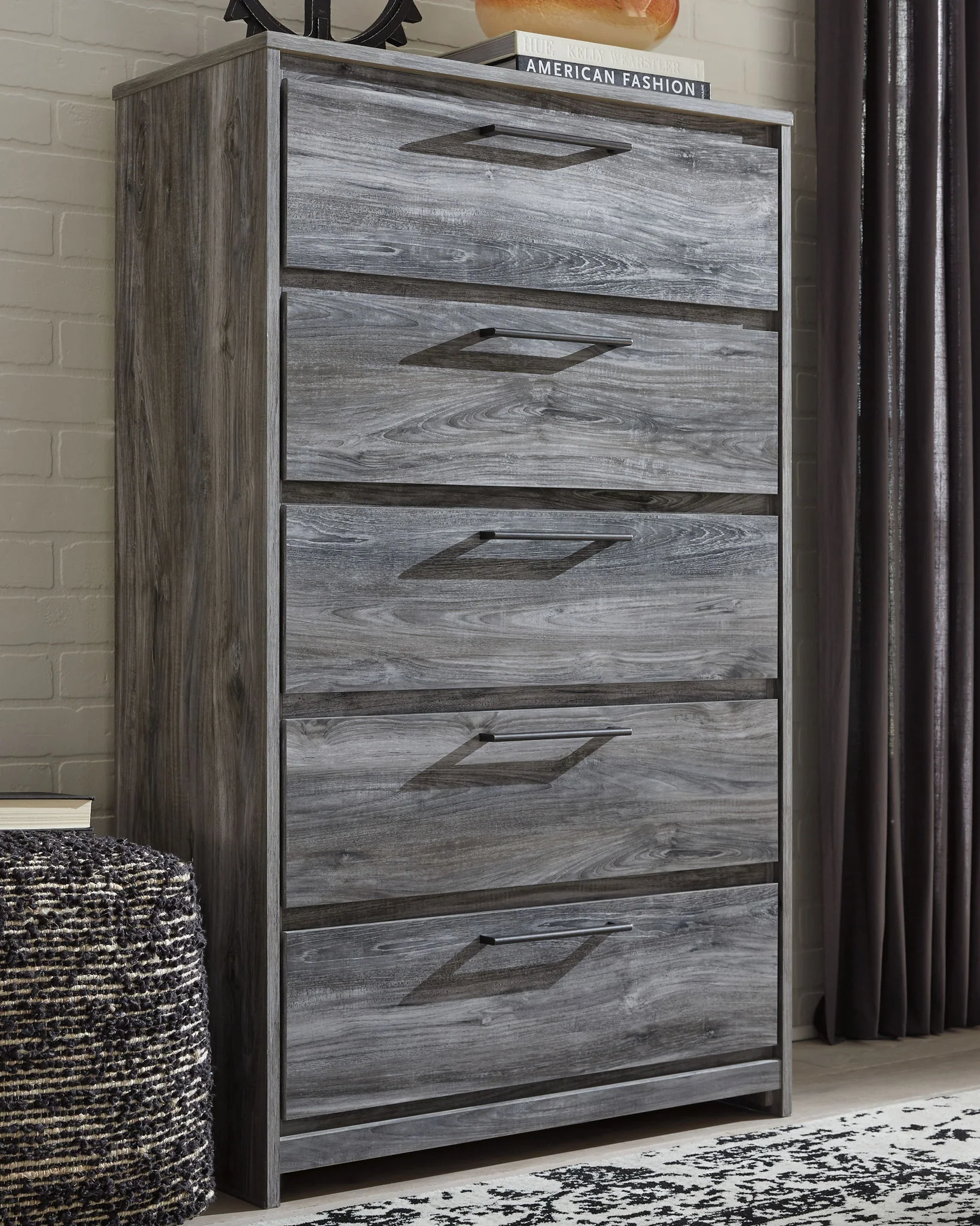 Baystorm - Panel Bedroom Set - Gray - Image 8